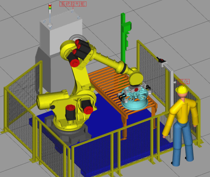 機(jī)床上下料自動化生產(chǎn)線